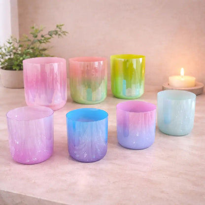 Artisan Crystal Singing Bowl Set Soul Bowls and Healing