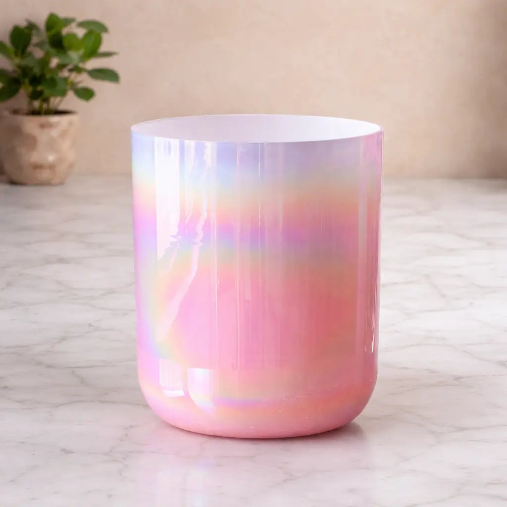 Aurora Rose Crystal Singing Bowl Soul Bowls and Healing