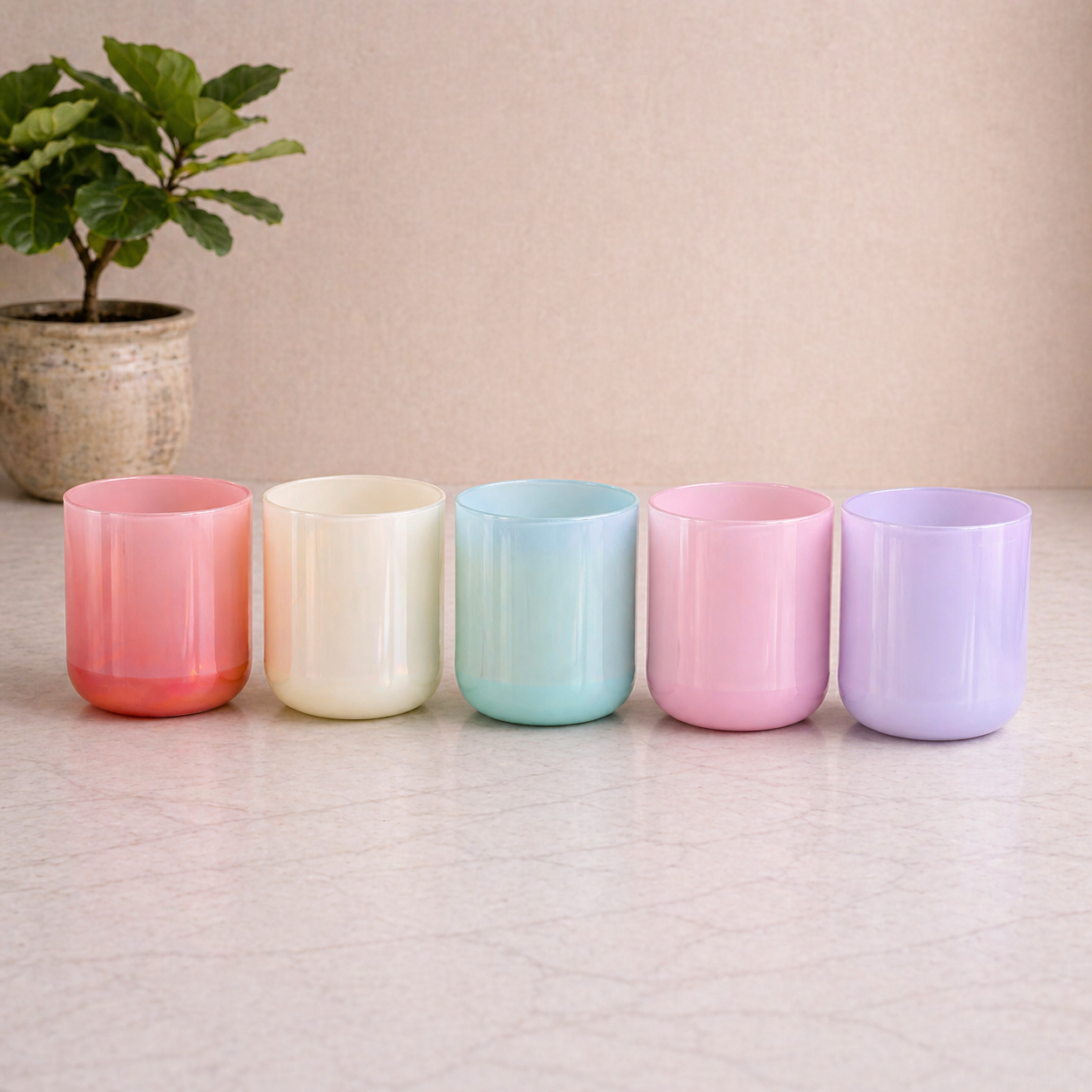 Glacé Crystal Singing Bowl Set