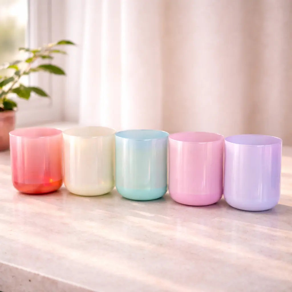 Glacé Crystal Singing Bowl Set - Soul Bowls and Healing