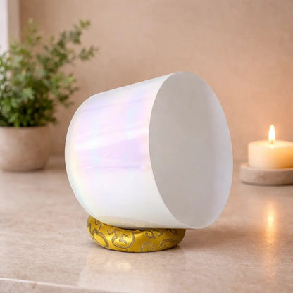 Pure Light Crystal Singing Bowl Soul Bowls and Healing