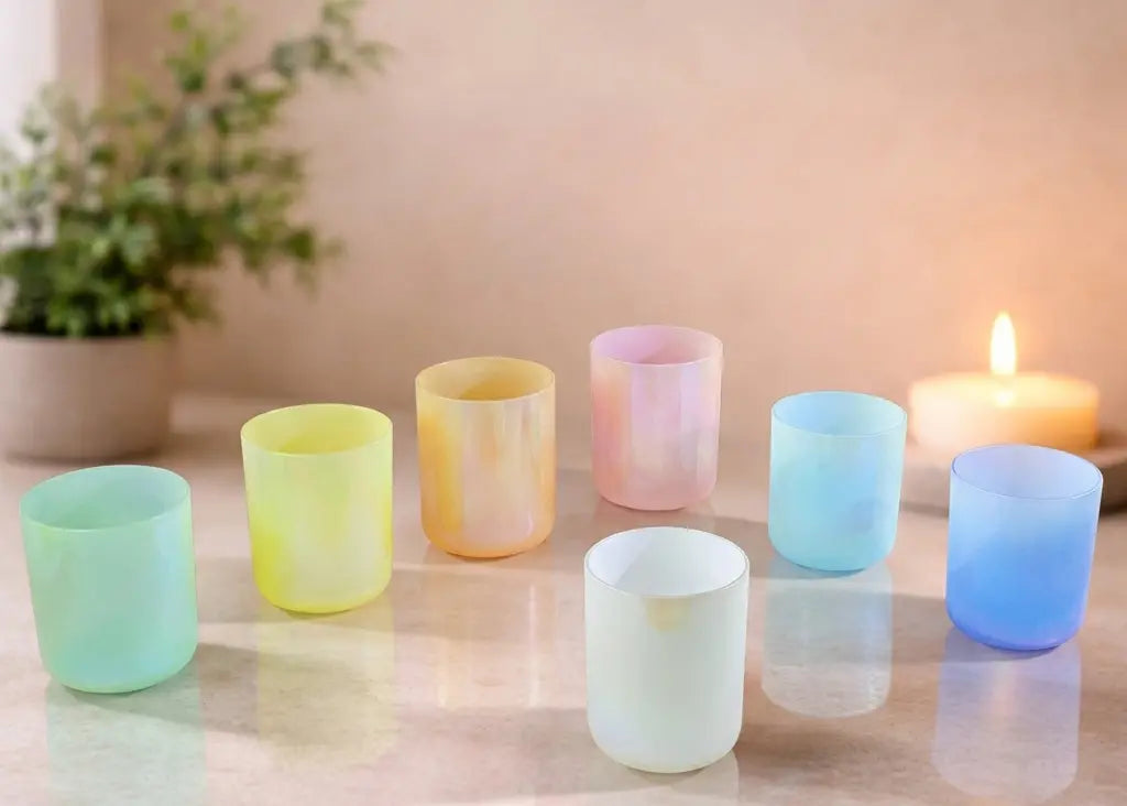 Radiant Crystal Singing Bowl Set Soul Bowls and Healing