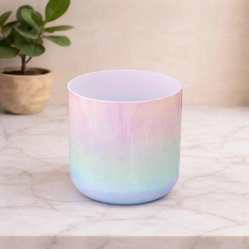 Watercolor Crystal Singing Bowl Soul Bowls and Healing